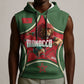 Personalized Morocco Football Atlas Lion Sleeveless Hoodie Moroccan Star National Flag