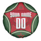 Personalized Morocco Football Atlas Lion Spare Tire Cover Moroccan Star National Flag
