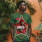 Personalized Morocco Football Atlas Lion T shirt Moroccan Star National Flag