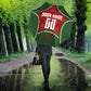 Personalized Morocco Football Atlas Lion Umbrella Moroccan Star National Flag
