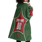 Personalized Morocco Football Atlas Lion Wearable Blanket Hoodie Moroccan Star National Flag