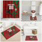 Personalized Morocco Football Bathroom Set Atlas Lion Grunge Star Mascot
