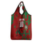 Personalized Morocco Football Grocery Bag Atlas Lion Grunge Star Mascot