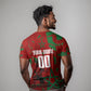 Personalized Morocco Football T shirt Atlas Lion Grunge Star Mascot
