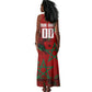 Personalized Morocco Football Tank Maxi Dress Atlas Lion Grunge Star Mascot