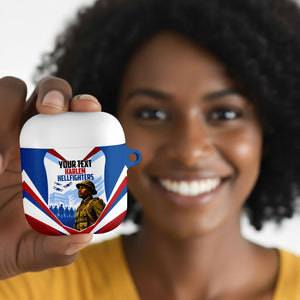 Personalized Harlem Hellfighters AirPods Case Vintage WWI Military History Patriotic Art