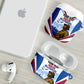 Personalized Harlem Hellfighters AirPods Case Vintage WWI Military History Patriotic Art