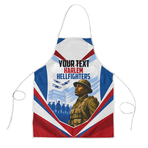 Personalized Harlem Hellfighters Apron Vintage WWI Military History Patriotic Art