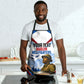 Personalized Harlem Hellfighters Apron Vintage WWI Military History Patriotic Art