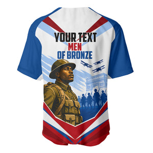 Personalized Harlem Hellfighters Baseball Jersey Vintage WWI Military History Patriotic Art