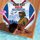 Personalized Harlem Hellfighters Beach Blanket Vintage WWI Military History Patriotic Art