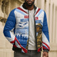 Personalized Harlem Hellfighters Bomber Puffer Jacket Vintage WWI Military History Patriotic Art