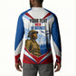 Personalized Harlem Hellfighters Button Sweatshirt Vintage WWI Military History Patriotic Art