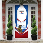 Personalized Harlem Hellfighters Door Cover Vintage WWI Military History Patriotic Art