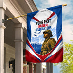 Personalized Harlem Hellfighters Garden Flag Vintage WWI Military History Patriotic Art