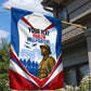 Personalized Harlem Hellfighters Garden Flag Vintage WWI Military History Patriotic Art