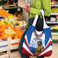 Personalized Harlem Hellfighters Grocery Bag Vintage WWI Military History Patriotic Art