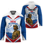 Personalized Harlem Hellfighters Hockey Jersey Vintage WWI Military History Patriotic Art