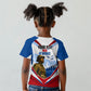 Personalized Harlem Hellfighters Kid T shirt Vintage WWI Military History Patriotic Art