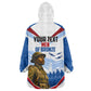 Personalized Harlem Hellfighters Kid Wearable Blanket Hoodie Vintage WWI Military History Patriotic Art