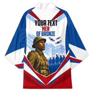 Personalized Harlem Hellfighters Kimono Vintage WWI Military History Patriotic Art