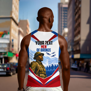 Personalized Harlem Hellfighters Men Tank Top Vintage WWI Military History Patriotic Art