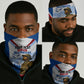 Personalized Harlem Hellfighters Neck Gaiter Vintage WWI Military History Patriotic Art