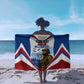 Personalized Harlem Hellfighters Sarong Vintage WWI Military History Patriotic Art