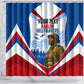 Personalized Harlem Hellfighters Shower Curtain Vintage WWI Military History Patriotic Art
