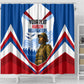 Personalized Harlem Hellfighters Shower Curtain Vintage WWI Military History Patriotic Art