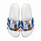 Personalized Harlem Hellfighters Slide Sandals Vintage WWI Military History Patriotic Art