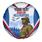 Personalized Harlem Hellfighters Spare Tire Cover Vintage WWI Military History Patriotic Art
