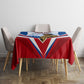 Personalized Harlem Hellfighters Tablecloth Vintage WWI Military History Patriotic Art