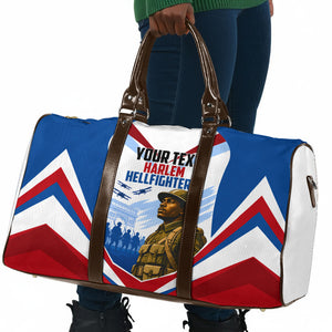 Personalized Harlem Hellfighters Travel Bag Vintage WWI Military History Patriotic Art