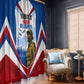 Personalized Harlem Hellfighters Window Curtain Vintage WWI Military History Patriotic Art