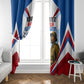 Personalized Harlem Hellfighters Window Curtain Vintage WWI Military History Patriotic Art