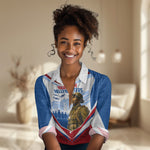 Personalized Harlem Hellfighters Women Casual Shirt Vintage WWI Military History Patriotic Art