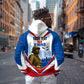 Personalized Harlem Hellfighters Zip Hoodie Vintage WWI Military History Patriotic Art