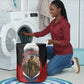 Personalized Harlem Hellfighters Laundry Basket WWI African American Soldiers Patriotic Vintage Art