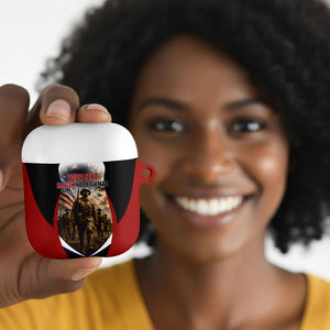 Personalized Harlem Hellfighters AirPods Case WWI African American Soldiers Patriotic Vintage Art