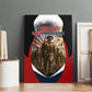 Personalized Harlem Hellfighters Canvas Wall Art WWI African American Soldiers Patriotic Vintage Art