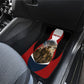 Personalized Harlem Hellfighters Car Mats WWI African American Soldiers Patriotic Vintage Art