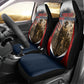 Personalized Harlem Hellfighters Car Seat Cover WWI African American Soldiers Patriotic Vintage Art