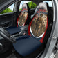 Personalized Harlem Hellfighters Car Seat Cover WWI African American Soldiers Patriotic Vintage Art
