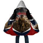 Personalized Harlem Hellfighters Cloak WWI African American Soldiers Patriotic Vintage Art