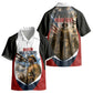 Personalized Harlem Hellfighters Kid Hawaiian Shirt WWI African American Soldiers Patriotic Vintage Art