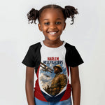 Personalized Harlem Hellfighters Kid T shirt WWI African American Soldiers Patriotic Vintage Art