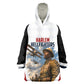 Personalized Harlem Hellfighters Kid Wearable Blanket Hoodie WWI African American Soldiers Patriotic Vintage Art
