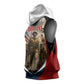 Personalized Harlem Hellfighters Sleeveless Hoodie WWI African American Soldiers Patriotic Vintage Art