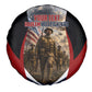 Personalized Harlem Hellfighters Spare Tire Cover WWI African American Soldiers Patriotic Vintage Art